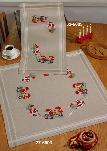 Embroidery kit Three elves
