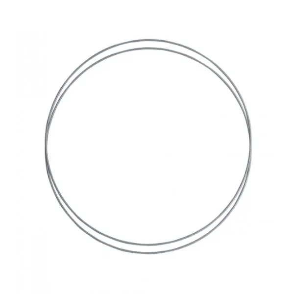Metal ring Gray / blue 2 pcs 25 cm