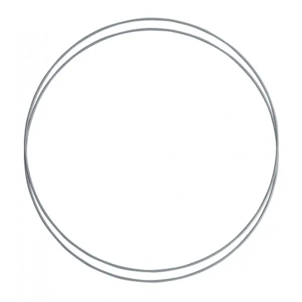 Metal ring Gray / blue 2 pcs 30 cm