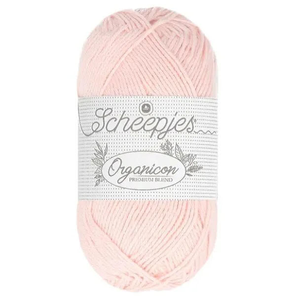 Scheepjes Organicon 250 Powder Pink