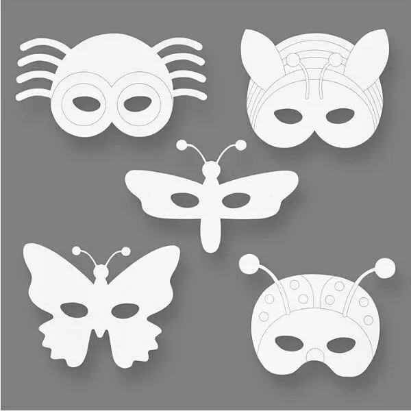 Insect Masks, 16 pcs