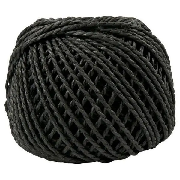 Paper Yarn 40 m Black