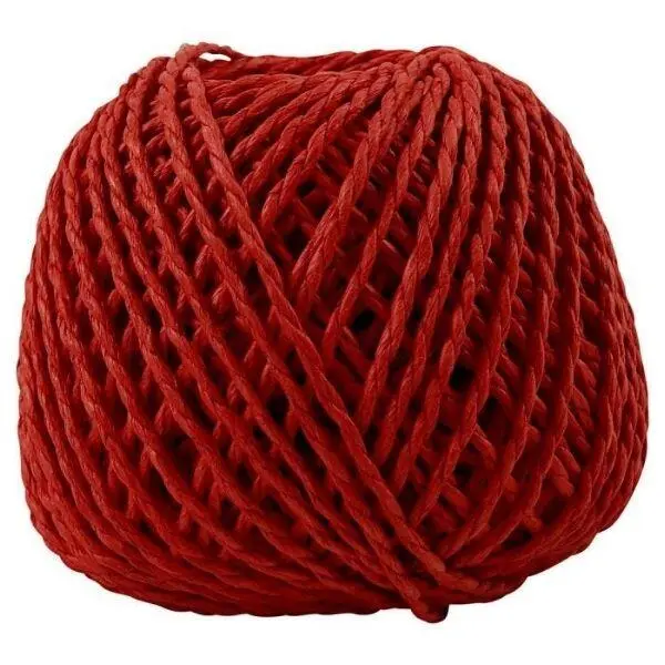 Paper Yarn 40 m Red