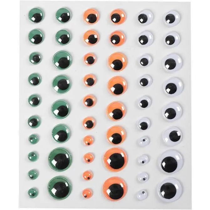 Googly Eyes with adhesive, Haloween