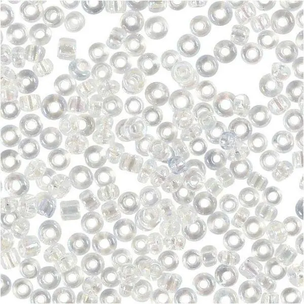 Rocaille Seed Beads 1,7 mm White