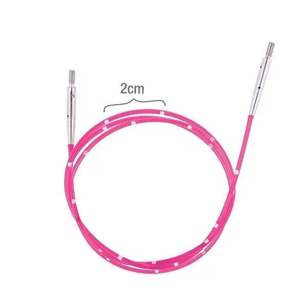 KnitPro SmartStix Wire, Multiple  Colours (40 - 150 cm) 76 cm to make 100 cm Ruby