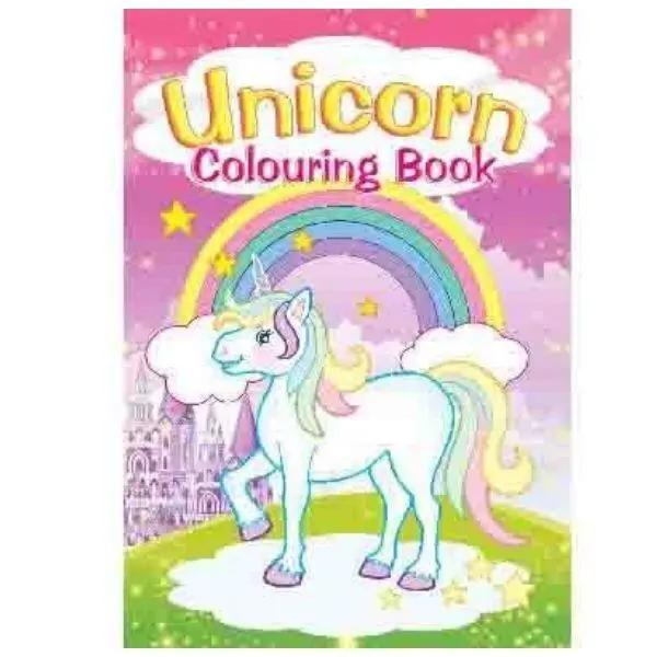 Coloring book A4 Unicorn, 16 pages