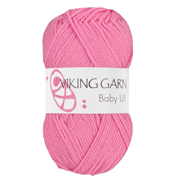 Viking Baby Ull 361 Bright pink