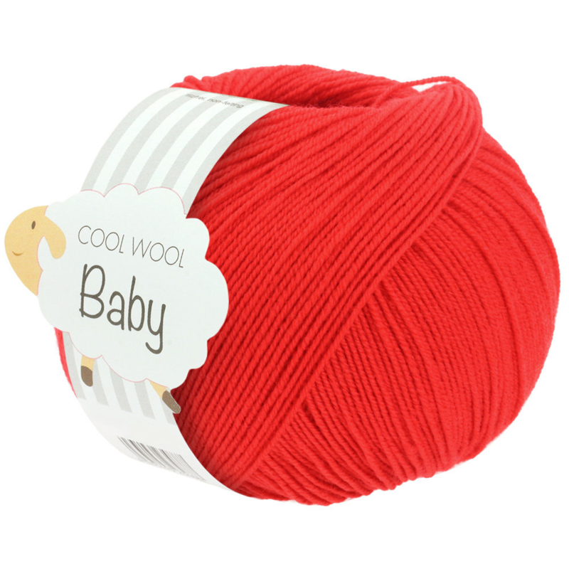 Lana Grossa Cool Wool Baby 293 Red