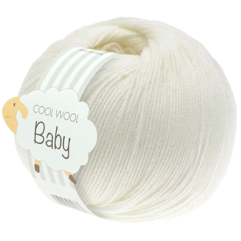 Lana Grossa Cool Wool Baby 213 Off white