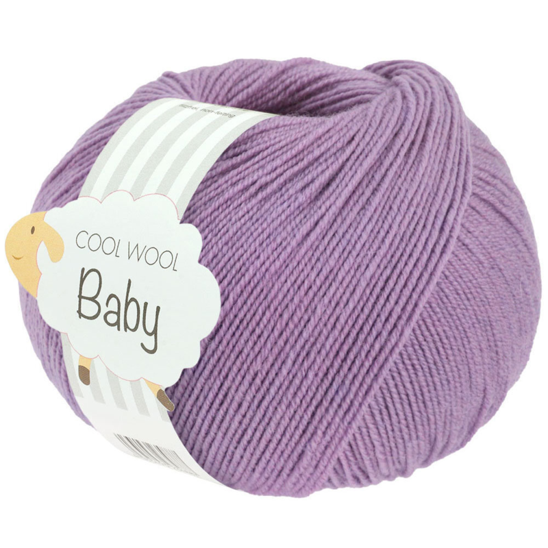 Lana Grossa Cool Wool Baby 328 Purple