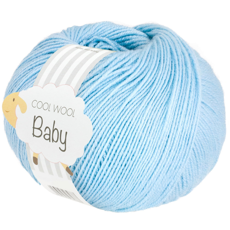 Lana Grossa Cool Wool Baby 321 Pastel blue