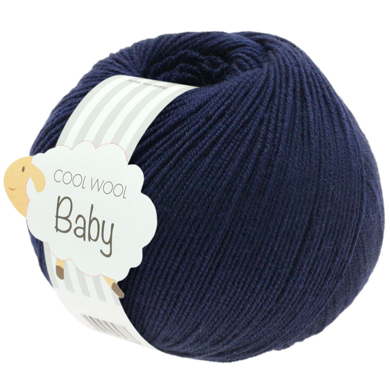 Lana Grossa Cool Wool Baby 210 Night blue