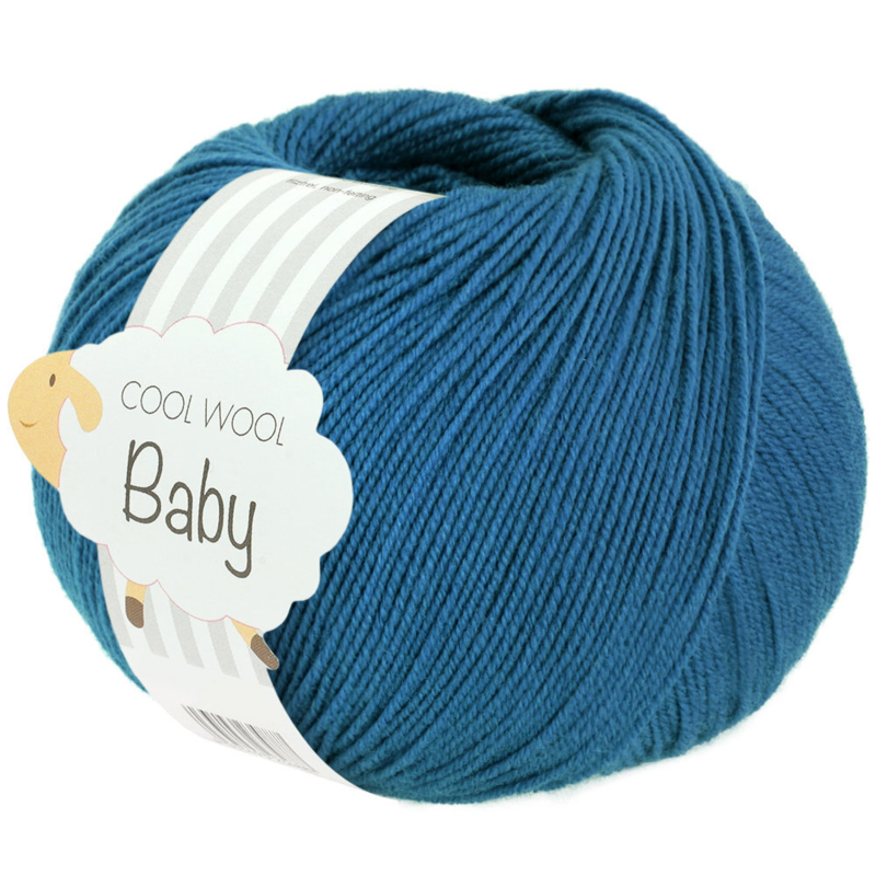 Lana Grossa Cool Wool Baby 326 Petrol blue