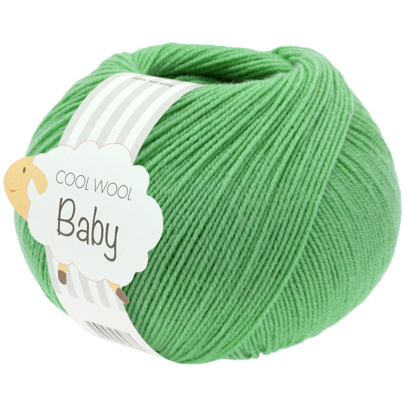 Lana Grossa Cool Wool Baby 325 Jade green