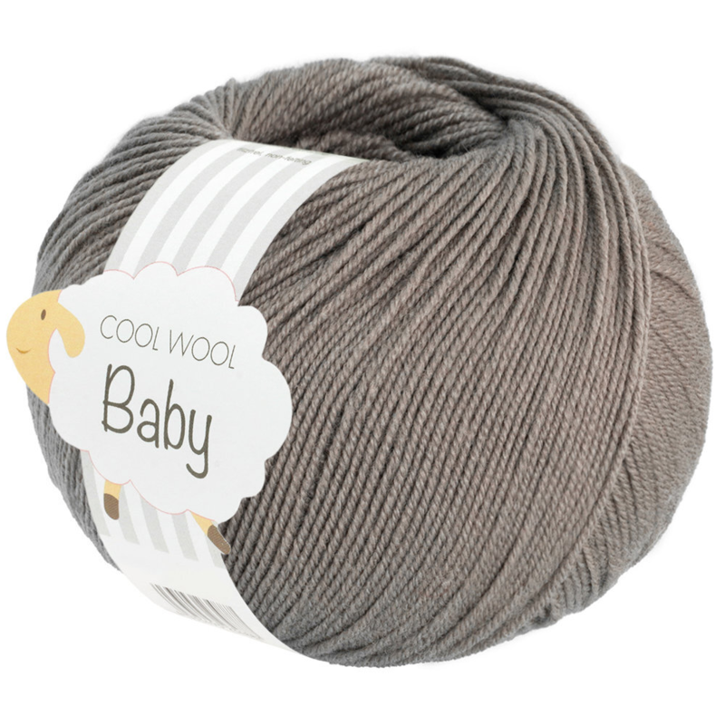 Lana Grossa Cool Wool Baby 324 Pearl grey