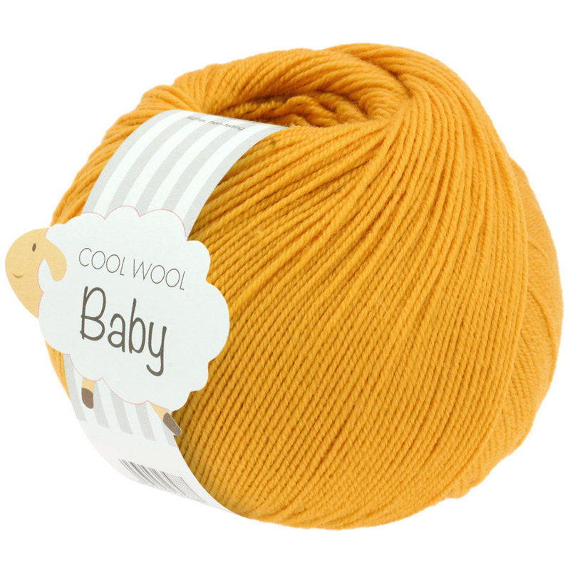 Lana Grossa Cool Wool Baby 280 Saffron yellow