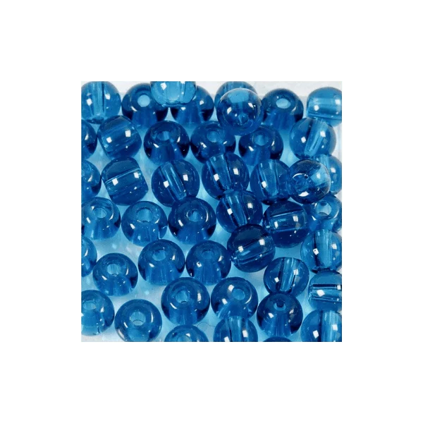 Glass beads 4mm, 45 pcs