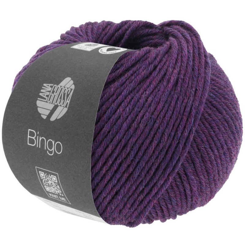 Lana Grossa Bingo 1004 Dark purple mottled