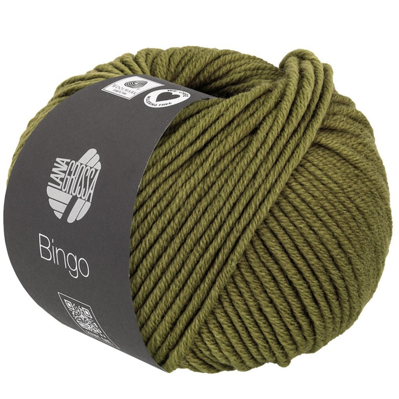 Lana Grossa Bingo 773 Khaki green