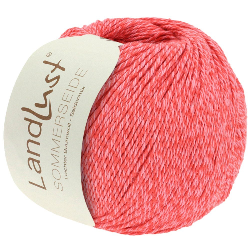 Lana Grossa Landlust Sommerseide 20 Red/pink