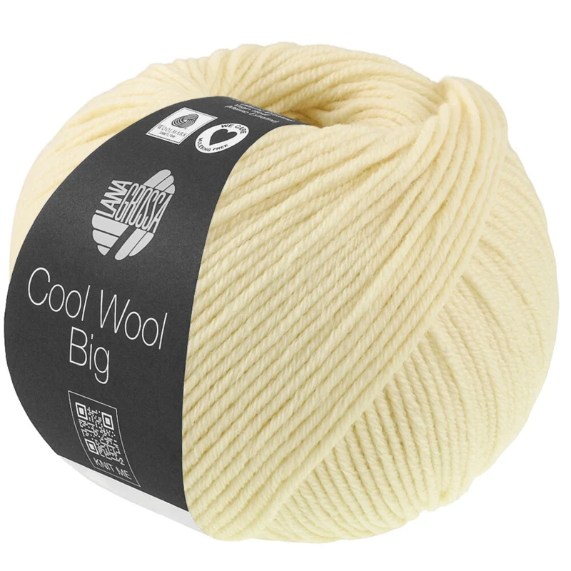 Lana Grossa Cool Wool Big 1038 Pale yellow