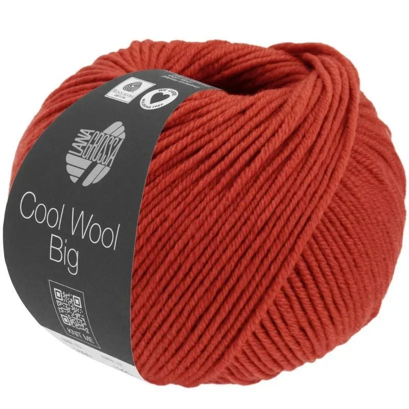 Cool Wool Big 1628 Red mottled