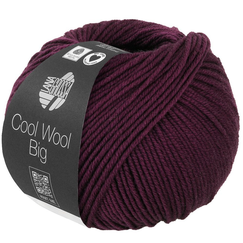 Lana Grossa Cool Wool Big 1035 Dark burgundy