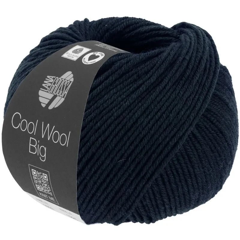 Cool Wool Big 1630 Black Blue mottled