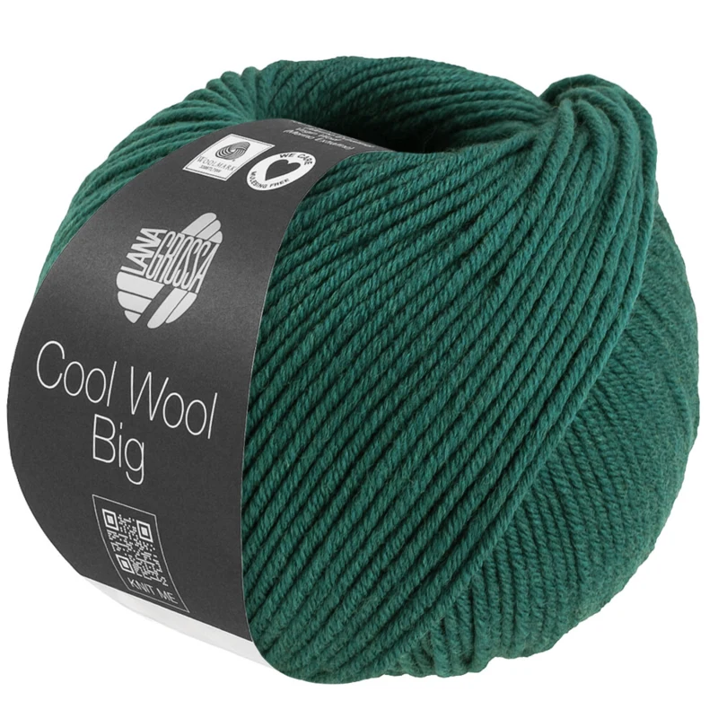 Lana Grossa Cool Wool Big 1705 Dark green melange