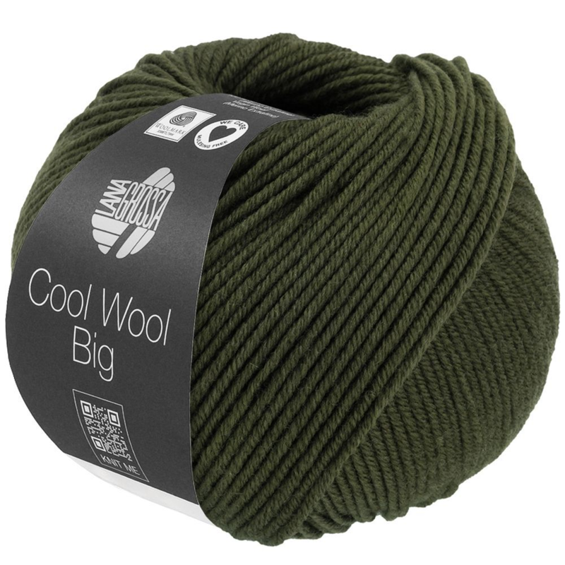 Lana Grossa Cool Wool Big 1695 Loden green melange