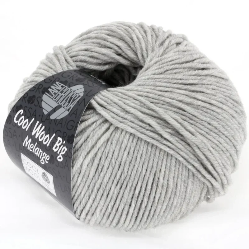 Lana Grossa Cool Wool Big 616 Light grey melange