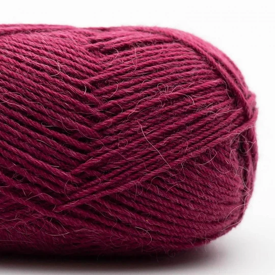 Kremke Soul Wool Edelweiss Alpaka 014 Dark red