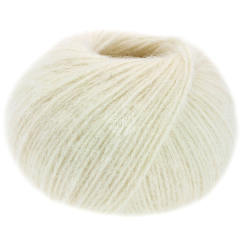 Lana Grossa Natural Alpaca Pelo 01 Off white