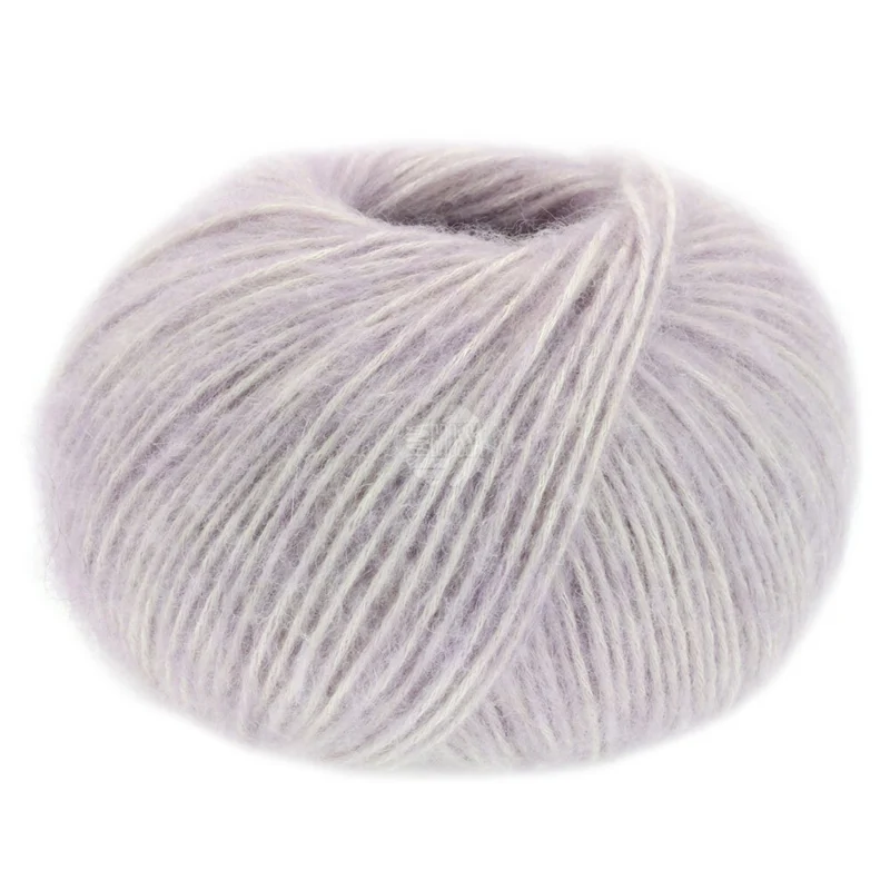 Lana Grossa Natural Alpaca Pelo 12 Lilac Marl
