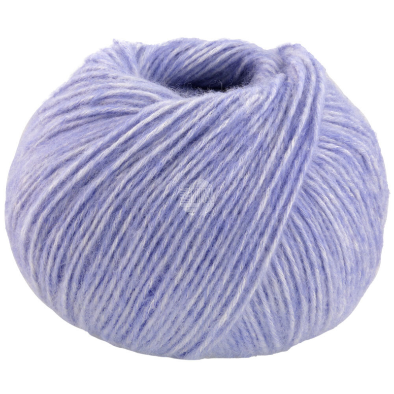 Lana Grossa Natural Alpaca Pelo 24 Violet blue marl