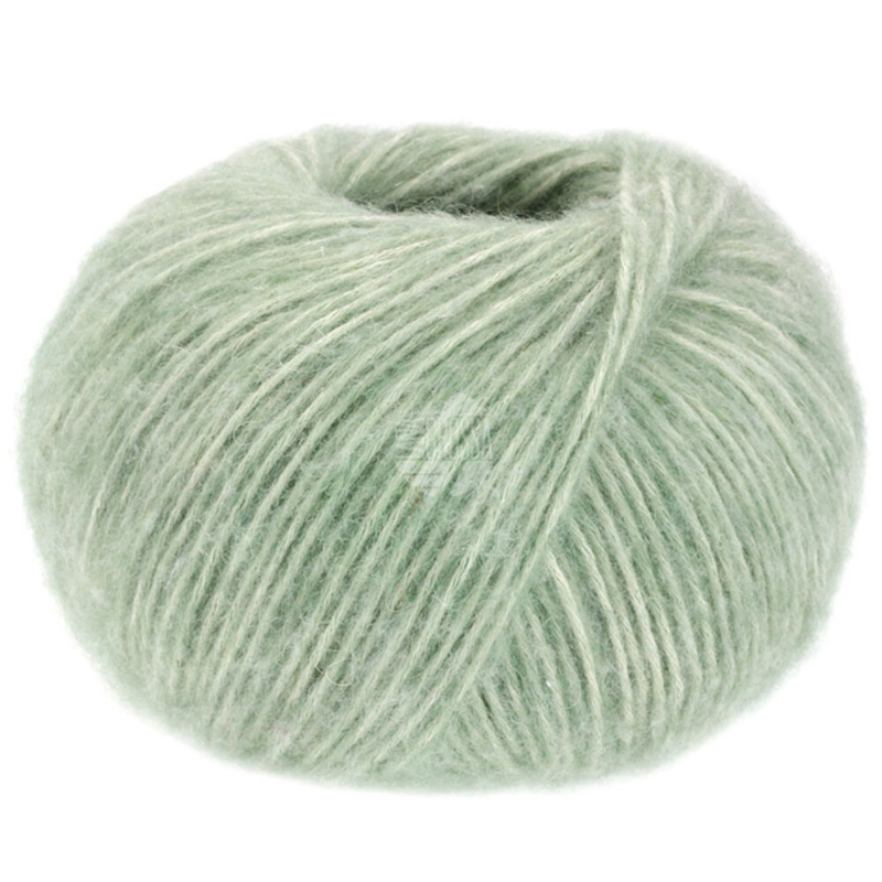 Lana Grossa Natural Alpaca Pelo 14 Light green marl