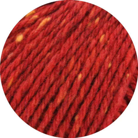 Lana Grossa Country Tweed 11 Red mottled