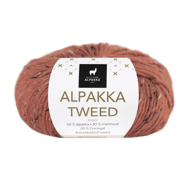 Du Store Alpakka Tweed 119 Rust