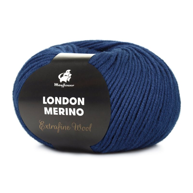 Mayflower London Merino 030 Navy blue