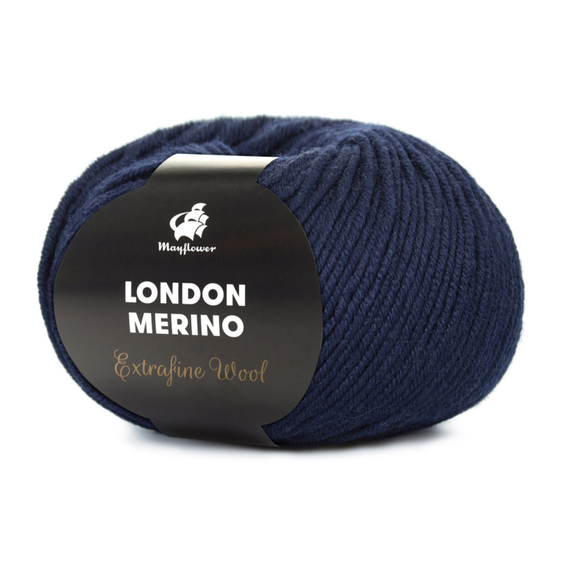 Mayflower London Merino 031 Midnight blue