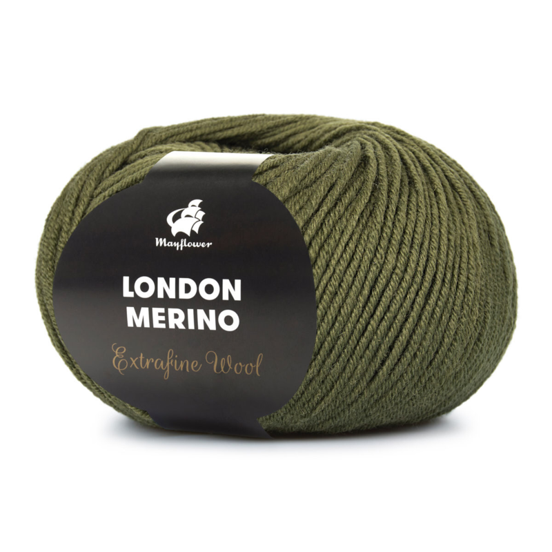 Mayflower London Merino 025 Army green