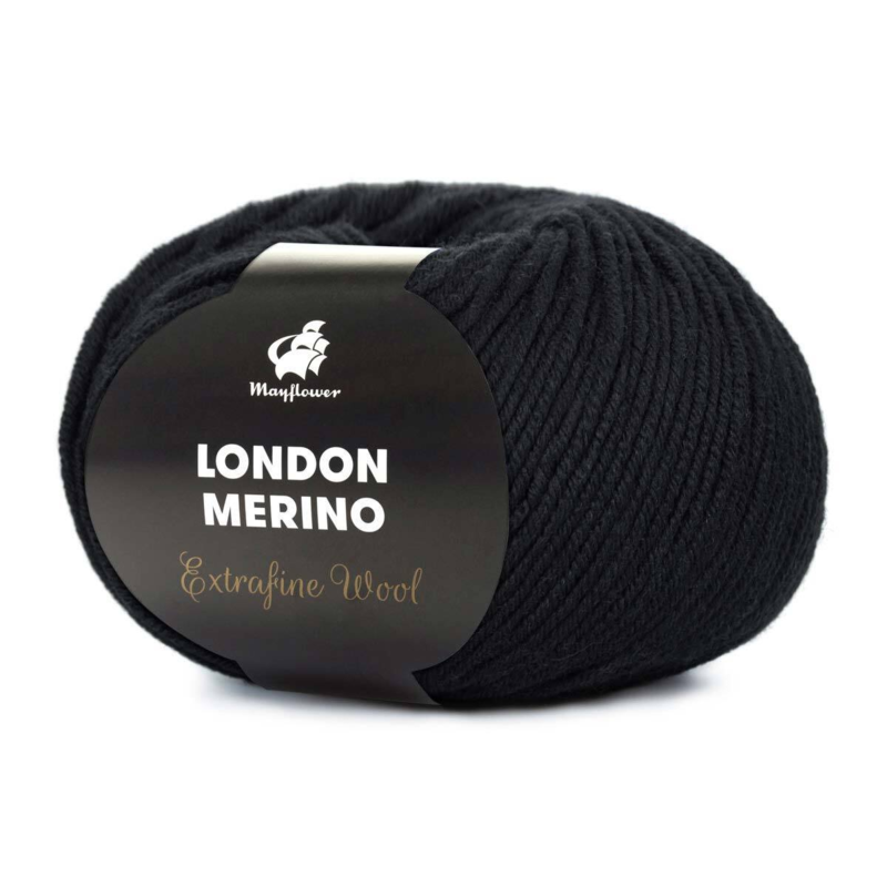 Mayflower London Merino 040 Black