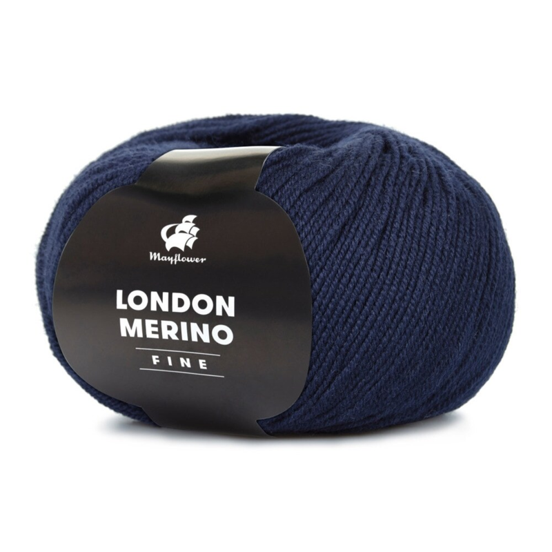 Mayflower London Merino Fine 031 Midnight blue