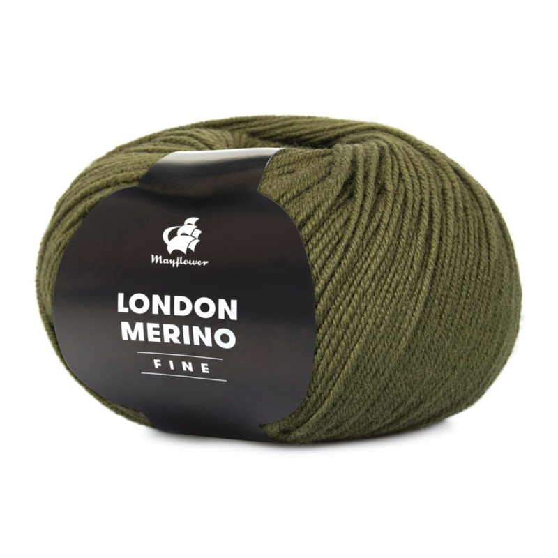 Mayflower London Merino Fine 025 Army green