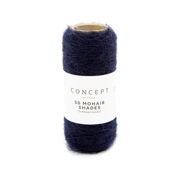 Katia 50 Mohair Shades 35 Midnight blue