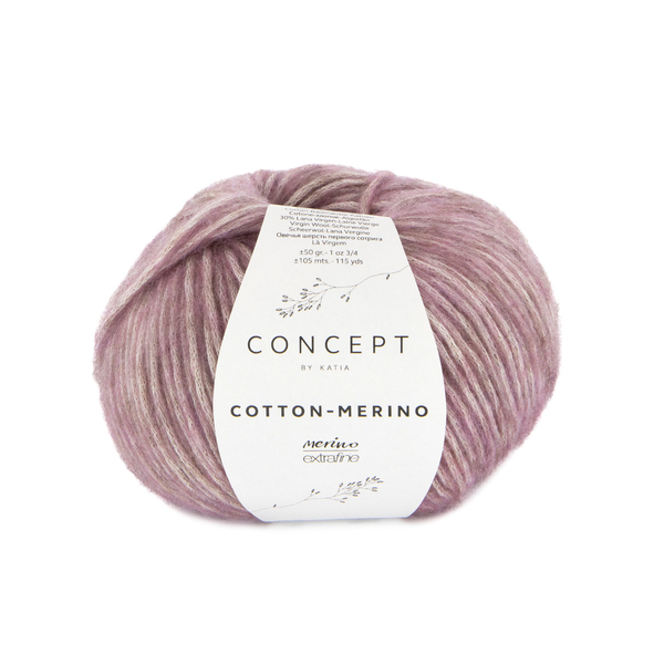 Katia Cotton-Merino 143 Pastel violet