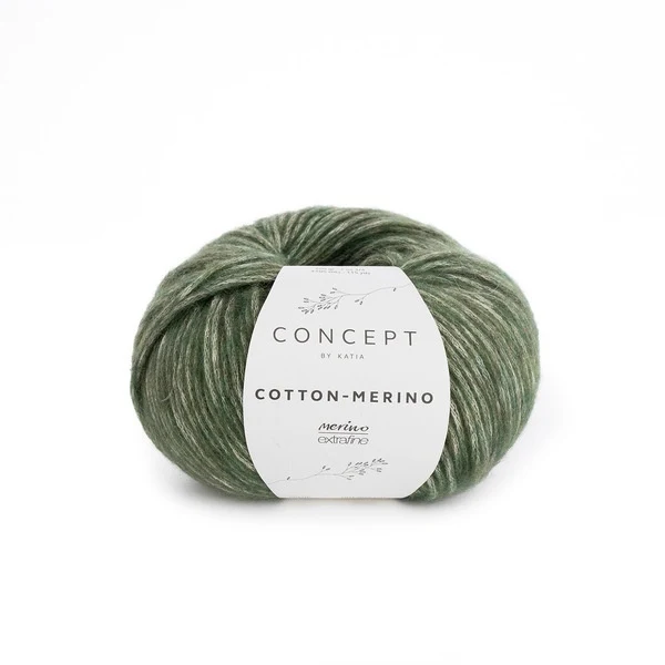 Katia Cotton-Merino 122 Pale green