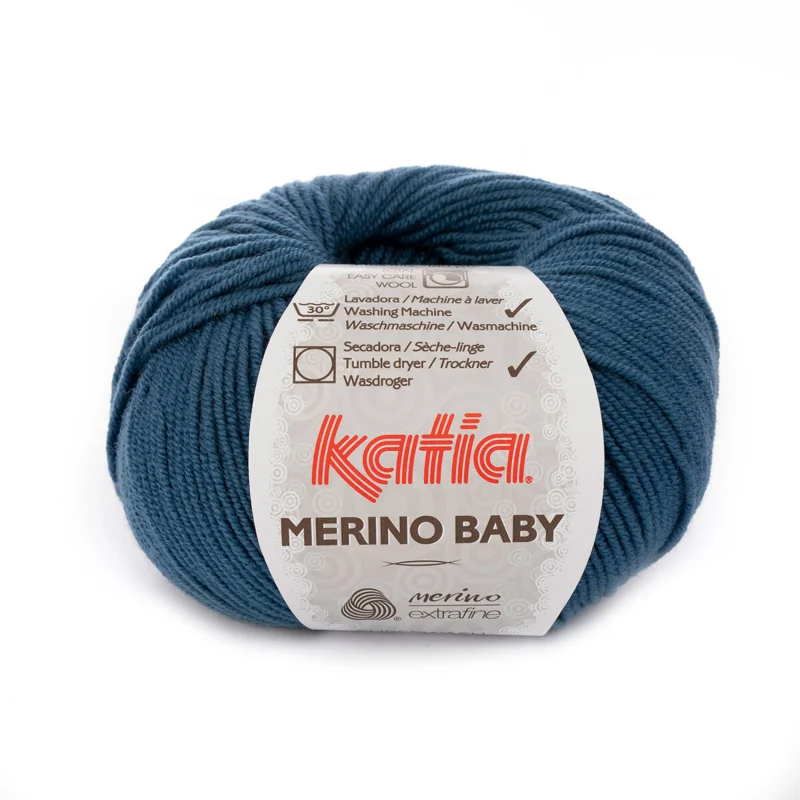 Katia Merino Baby 084 Night blue