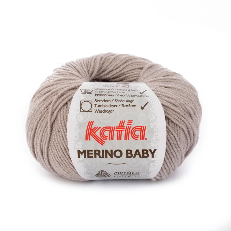 Katia Merino Baby 082 Stone grey